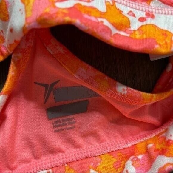 Old Navy Orange & White Light Support Sports Bra Size XS - Picture 9 of 9